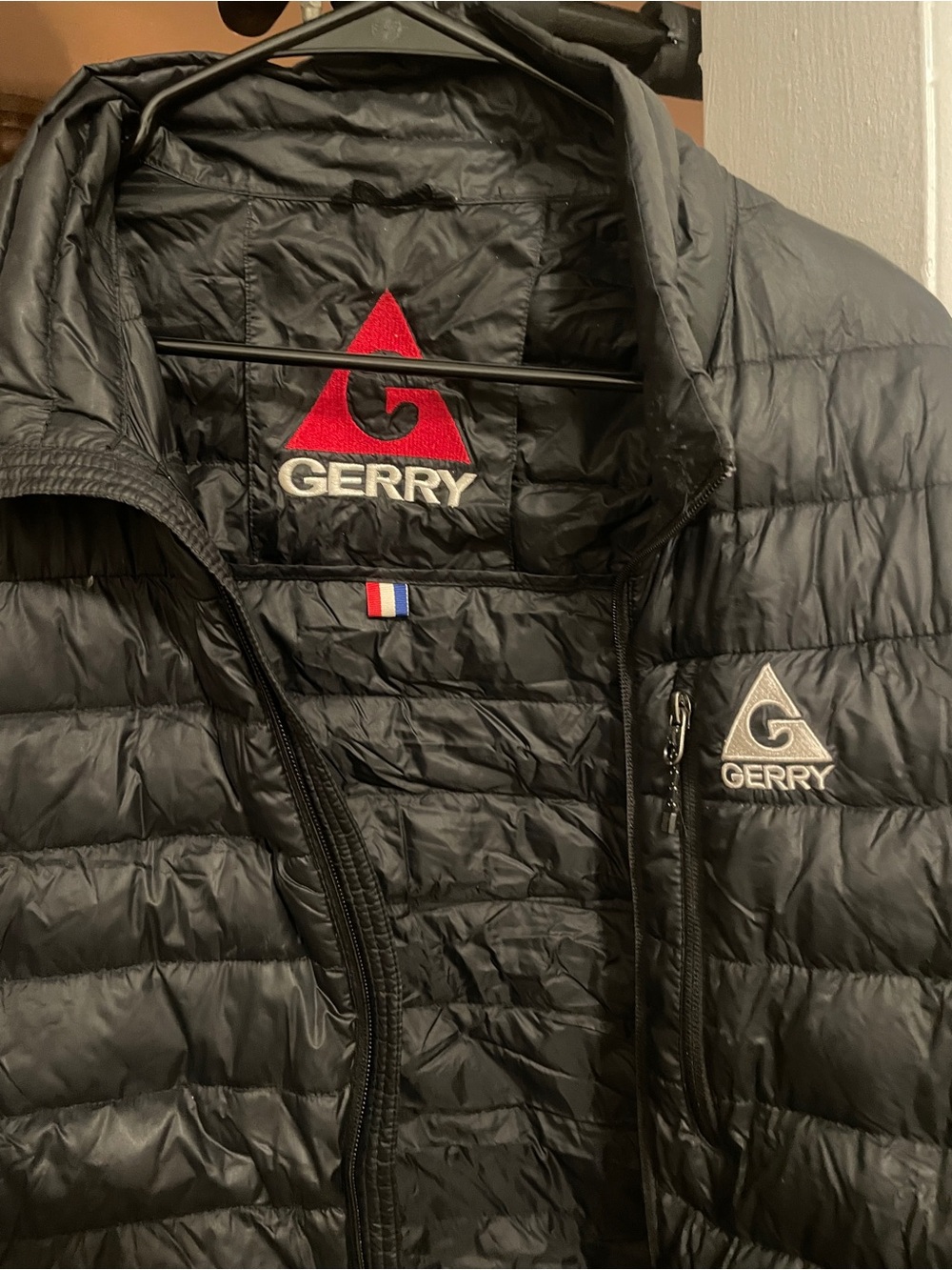Gerry Weber Men's Black Quilted Packable Puffer with Logo